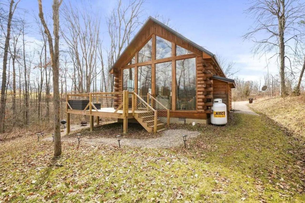 Fern Haven A Modern Take On Hocking Hills Cabins Stella Exterior foto