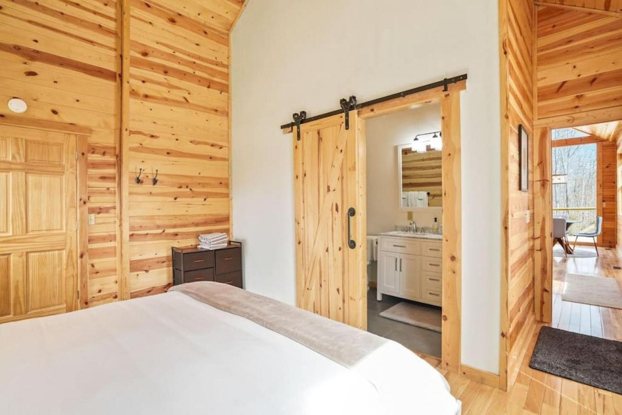 Fern Haven A Modern Take On Hocking Hills Cabins Stella Exterior foto