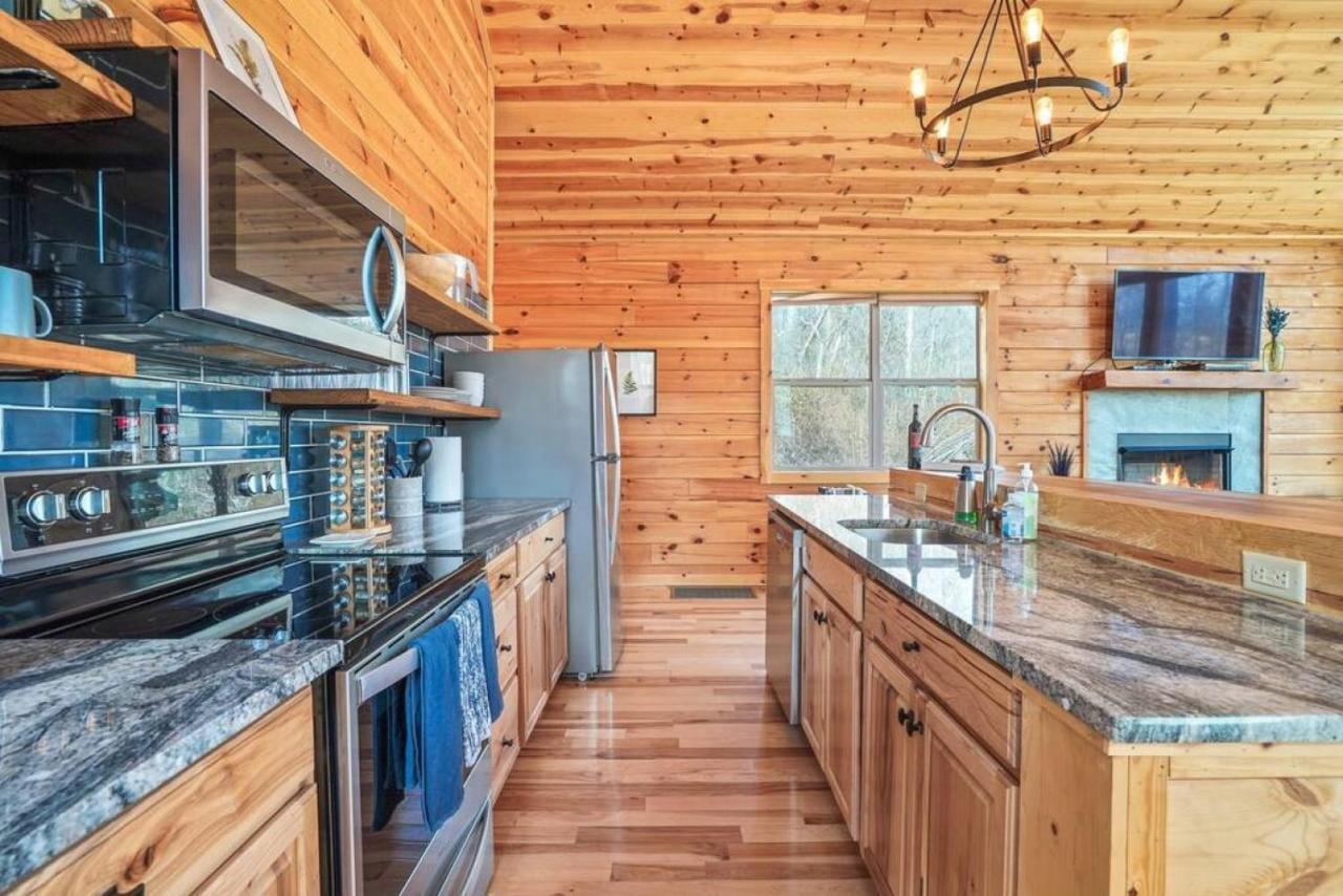 Fern Haven A Modern Take On Hocking Hills Cabins Stella Exterior foto